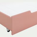 Tiroir sous lit en bois - rose salina-POLLUX