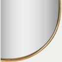 Miroir allongé cadre doré 92x22 cm-DOURO