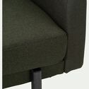 Canapé d'angle réversible 3 places en tissu - vert cèdre-CARLES