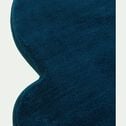 Tapis forme nuage - bleu figuerolles-MORGIOU