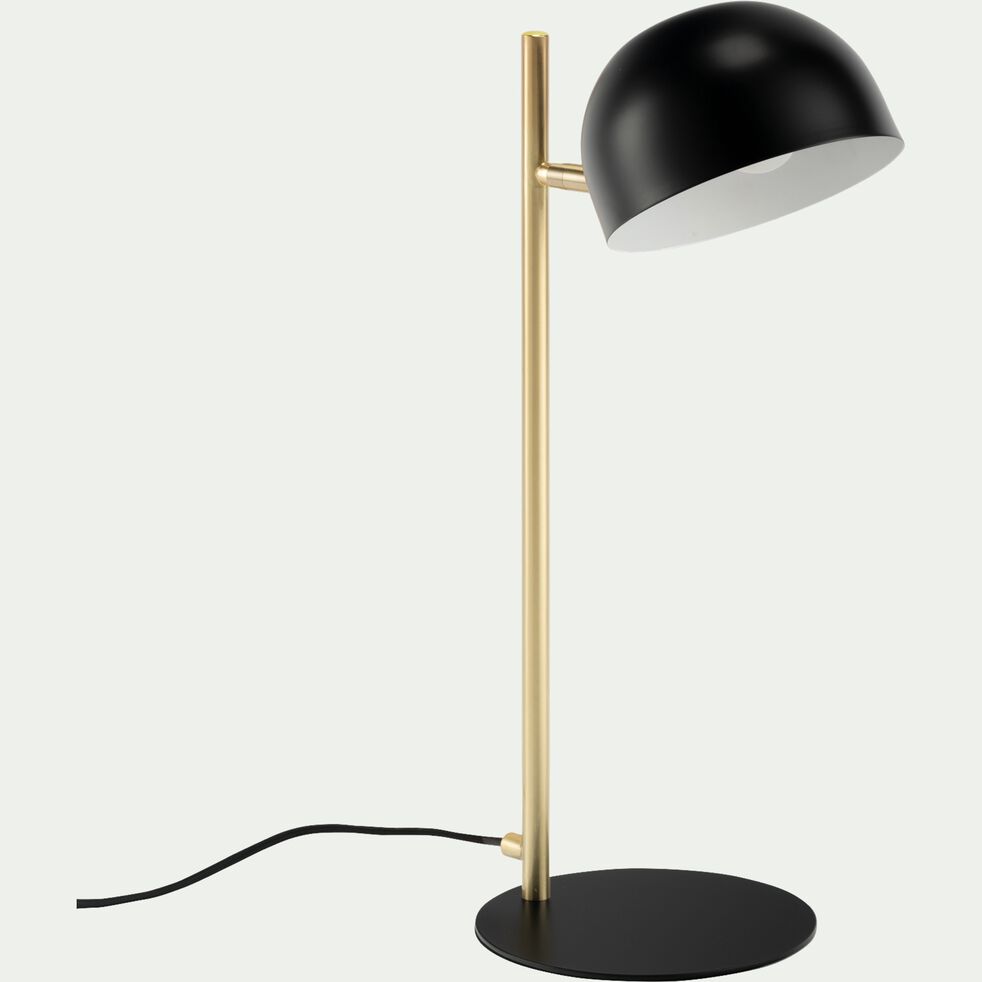 Lampe de bureau en acier - noir H50,5cm-SIDONIE