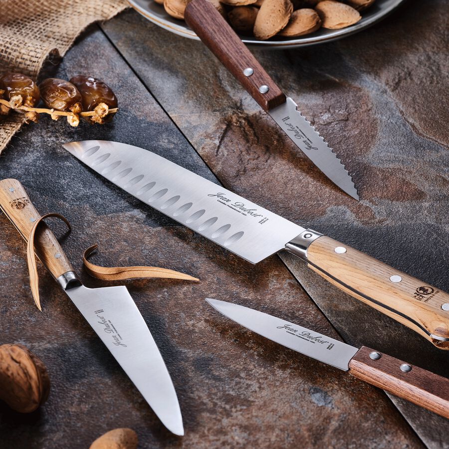 Range Couteaux et Ustensiles de Cuisine – Bois de Noyer - Bloc de