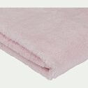 Lot de 2 serviettes invité en coton peigné - rose simo 30x50cm-Azur