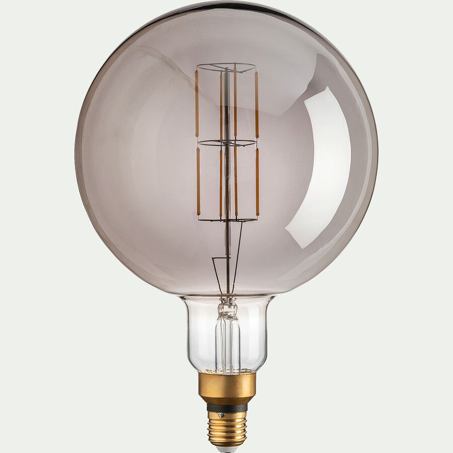 Ampoule déco à filament LED globe - D20cm teintée-GLOBE