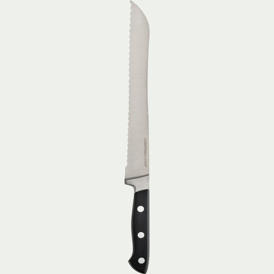 Couteau à pain forgé avec lame 20cm en métal-MAITE