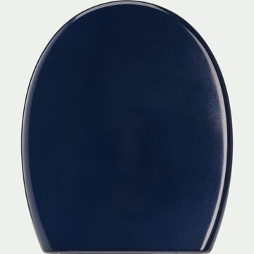 Abattant wc thermodur en plastique - bleu céou-NILO