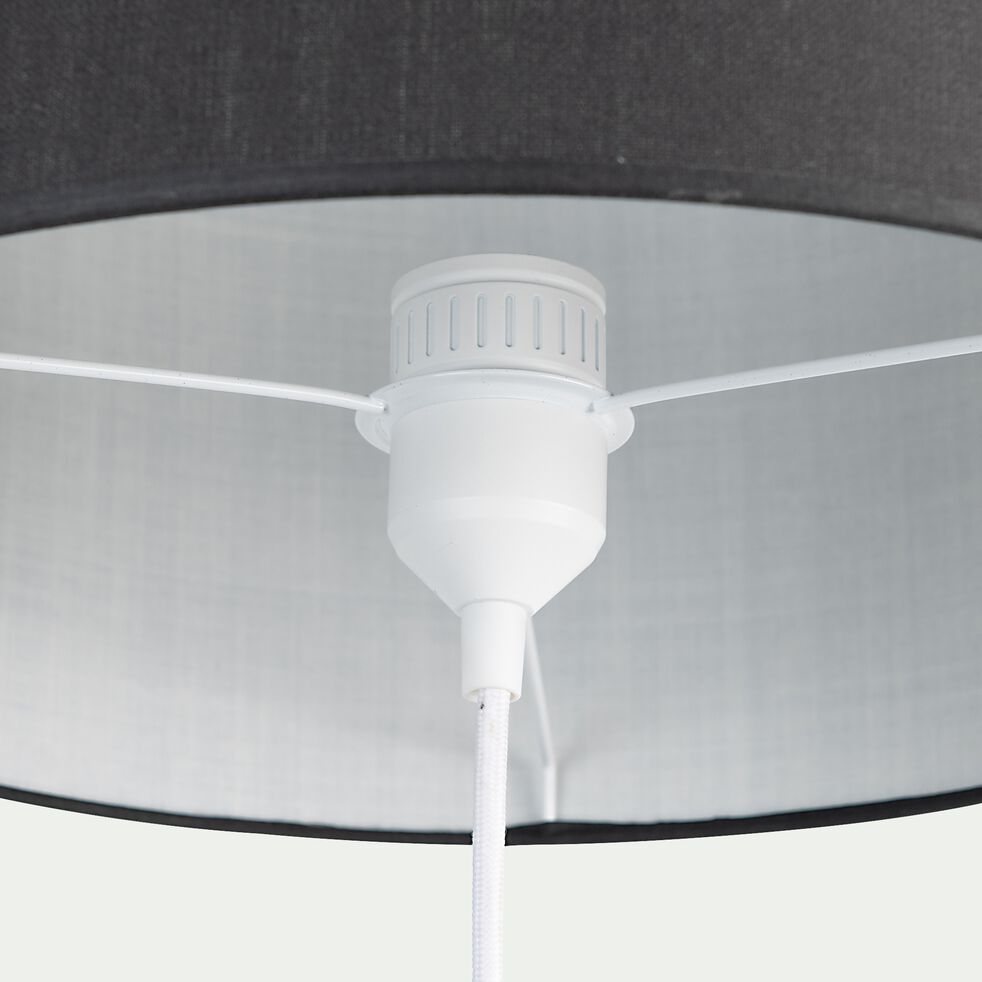 Pied de lampe à poser - blanc H37,5cm-NANS