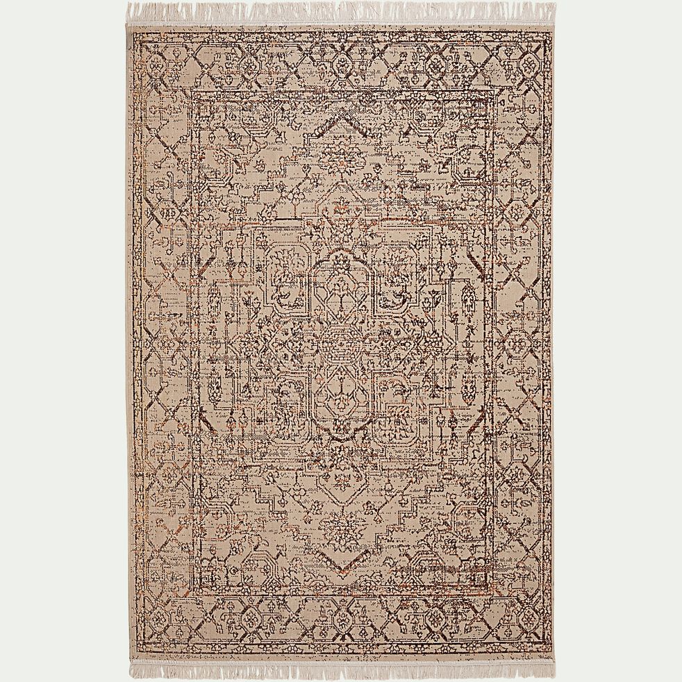 Tapis traditionnel mongol - marron 170x120 cm-OURGA