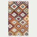 Tapis à motifs en laine - multicolore 140x200cm-STELLA