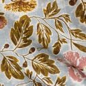 Édredon motif Provence en coton - marron 100x180cm-SOULEOU