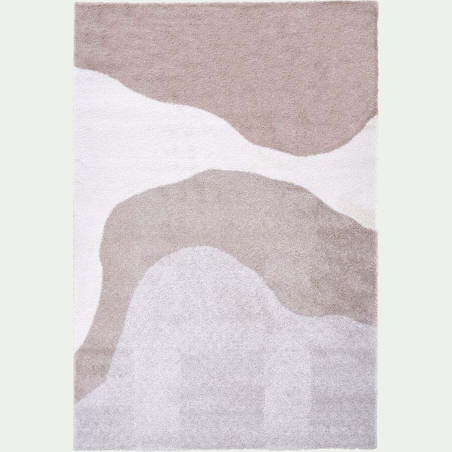 Tapis à motifs abstraits 160x230cm - beige-SAMA