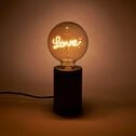 Ampoule décorative LED D12,5cm culot E27-LOVE