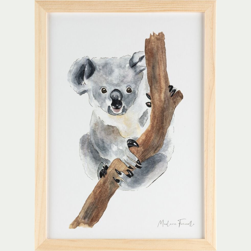 Image encadrée Koala - A4-KOALA