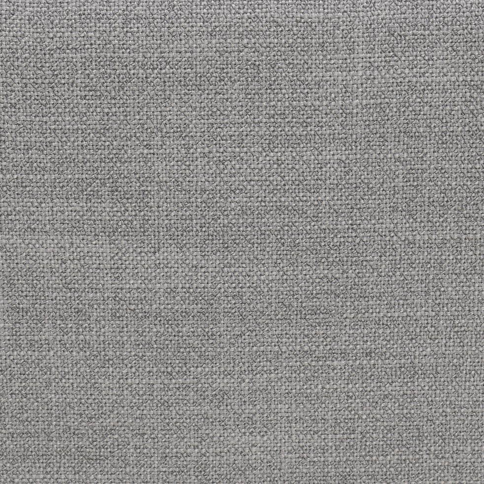 Pouf en tissu avec coffre h49xl93xp50 cm gris borie-MAGIC