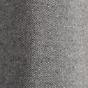 Rideau à œillets en lin et coton - gris restanque 140x250cm-CEZE