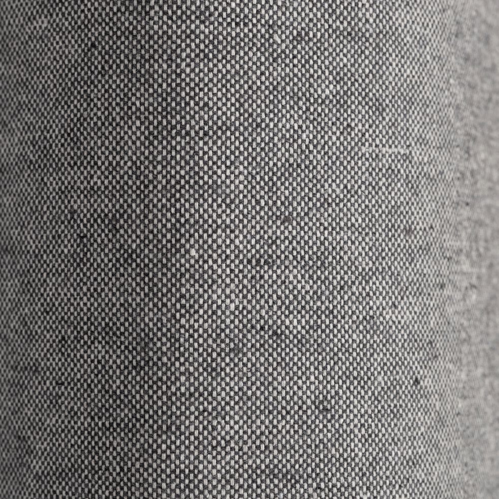 Rideau à œillets en lin et coton - gris restanque 140x250cm-CEZE