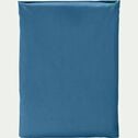 Drap plat en coton - bleu figuerolles 180x300cm-CALANQUES
