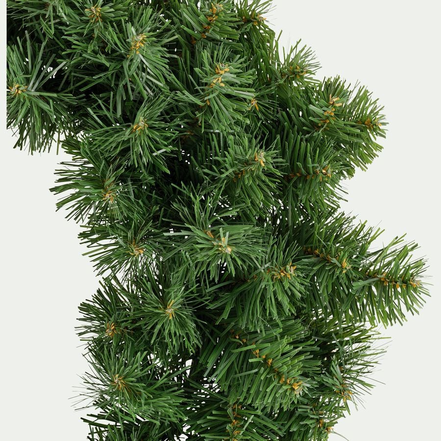 Couronne décorative en pin artificiel - vert D45cm-HORTON