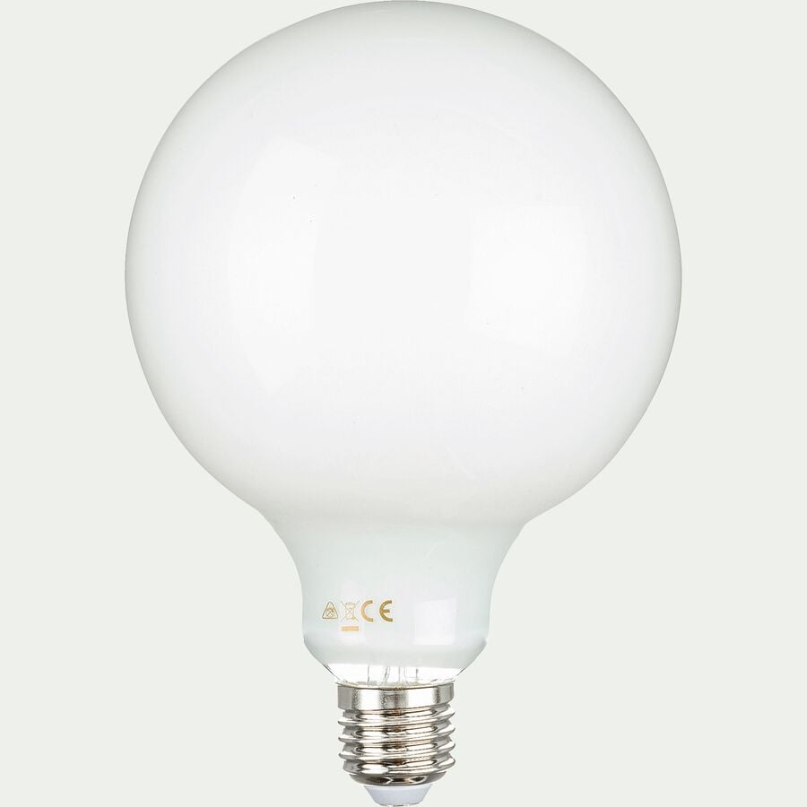 Ampoule LED à filament globe culot E27 - blanc neutre - diamètre 12,5cm-STANDARD