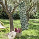 Toile de chilienne de jardin à motif pin d'Alep - vert-UDINA