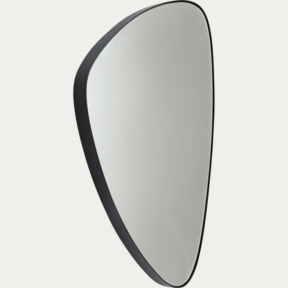 Miroir triangulaire - noir 35x54cm-TRELUS