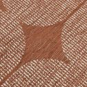Tapis intérieur et extérieur à motifs losanges - brun rustrel 160x230cm-SAFI