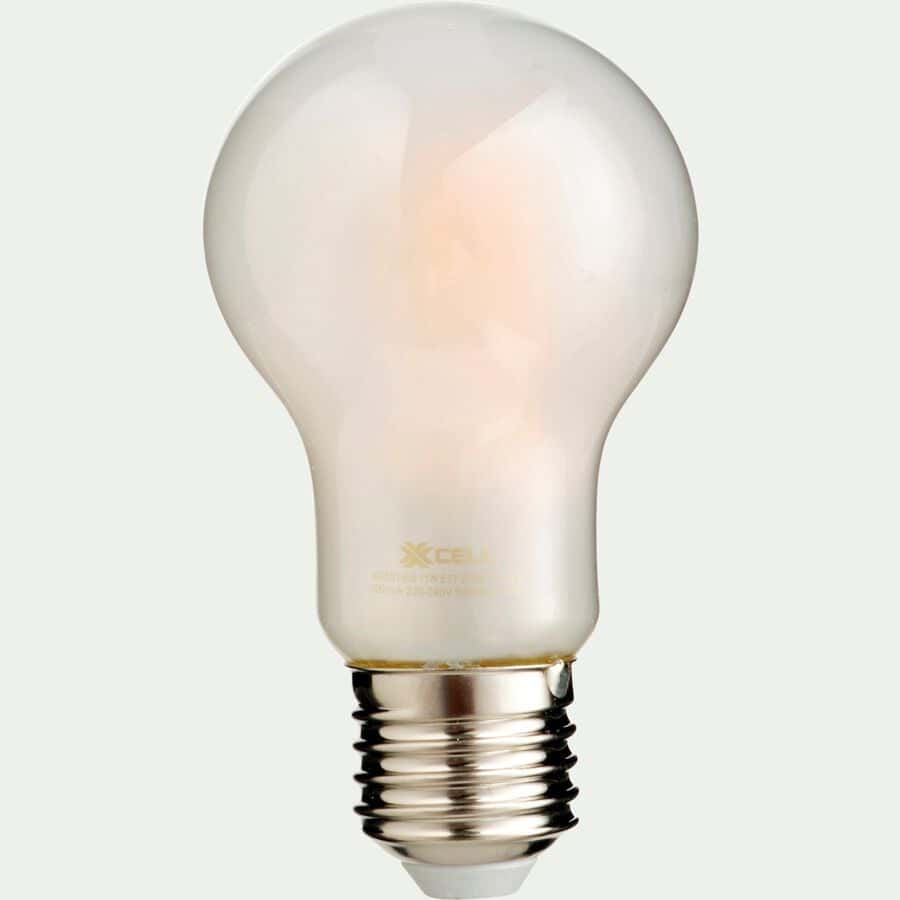 ampoule led filament dimmable culot e27 petit ballon-reflecteur doré  eclairage plafond-300 lumens