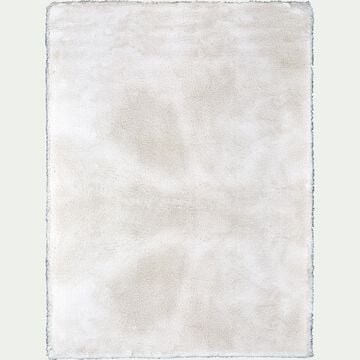 Tapis imitation fourrure - blanc 120x160cm-JOUVE