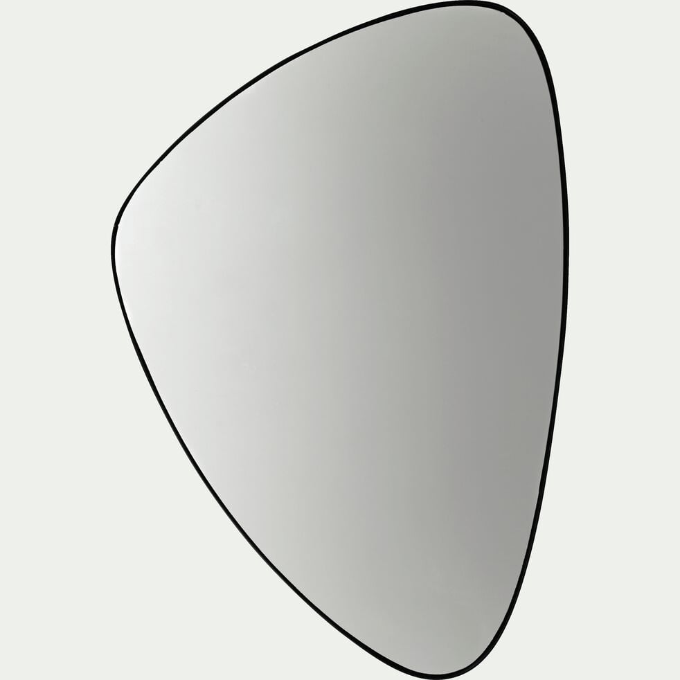 Miroir triangulaire - noir 35x54cm-TRELUS