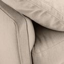Canapé 2 places fixe en tissu joint - beige roucas-LENITA