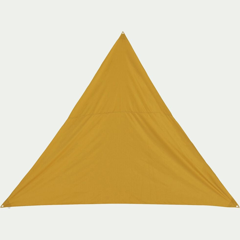 Voile d'ombrage triangle 3,6m - jaune argan-ROSA