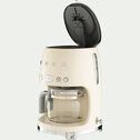 Machine à café filtre SMEG en inox - beige crème 1,4L-SMEG