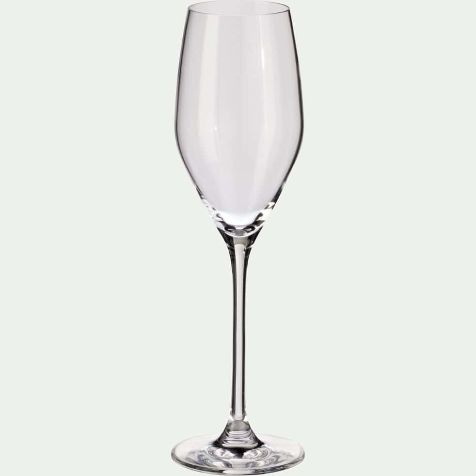 FLUTE CHAMPAGNE  Verre a champagne transparent 14 cl-Adiserve