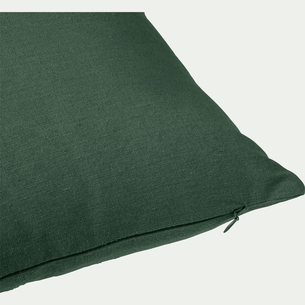 Coussin en coton 40x60cm - vert cèdre-CALANQUES