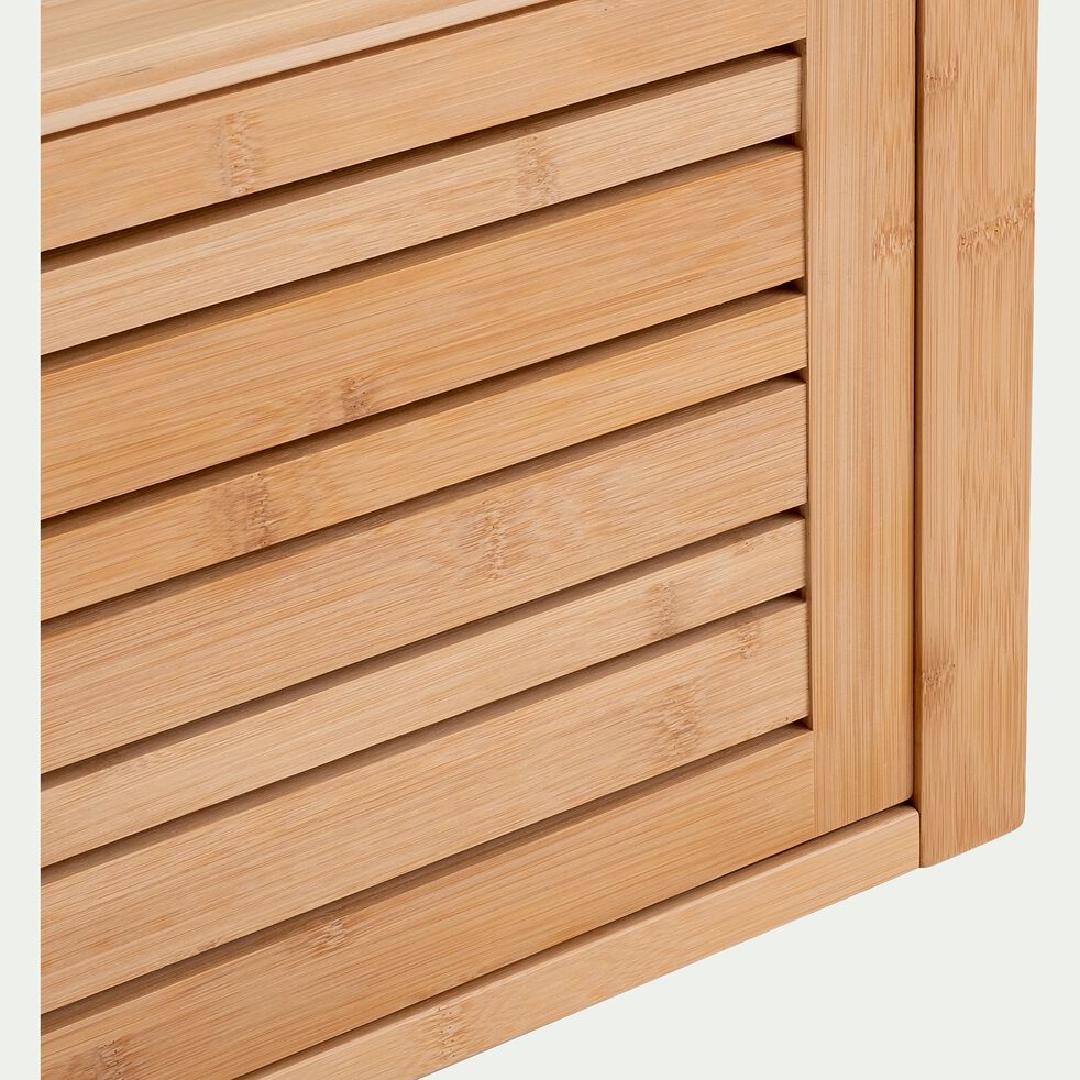 DANONG - Étagère de salle de bain en bambou H100x61cm - bois clair