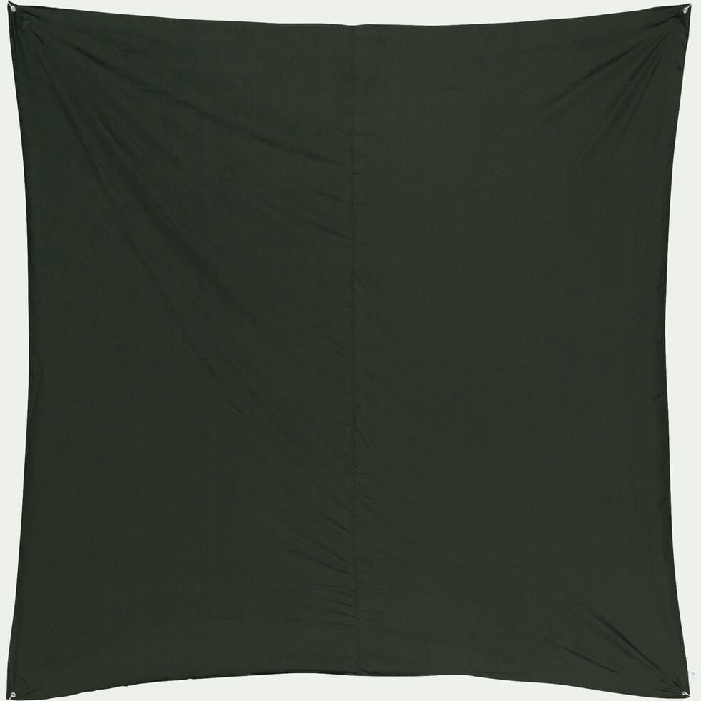 Voile d'ombrage carré 3,6m - vert cèdre-ROSA