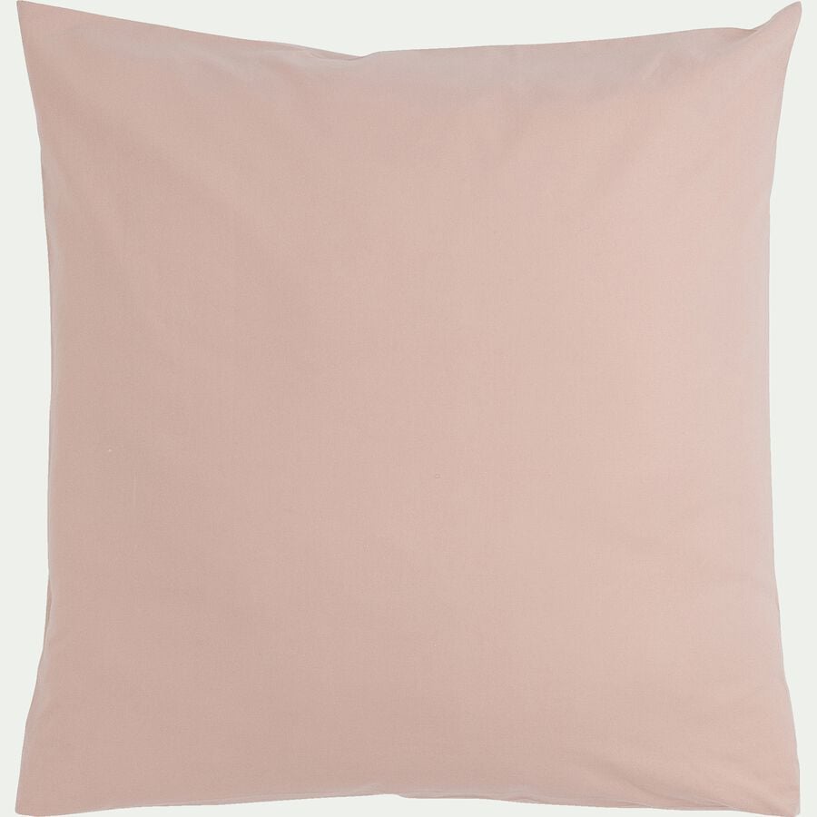 Taie d'oreiller enfant en coton 65x65cm - rose rosa-CALANQUES