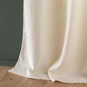 Rideau à œillets en lin lavé - blanc ventoux 140x280cm-VENCE
