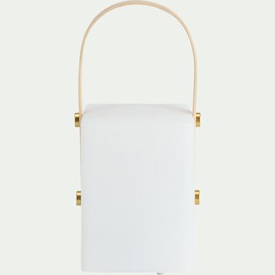 Lampe nomade d'extérieur - blanc H27cm-TIKY