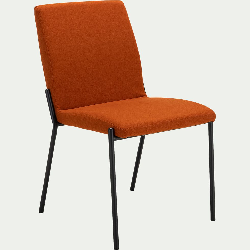 Chaise en tissu - brun rustrel-JASPER
