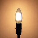 Ampoule LED flamme lumière chaude E14 - D3,5cm-STANDARD