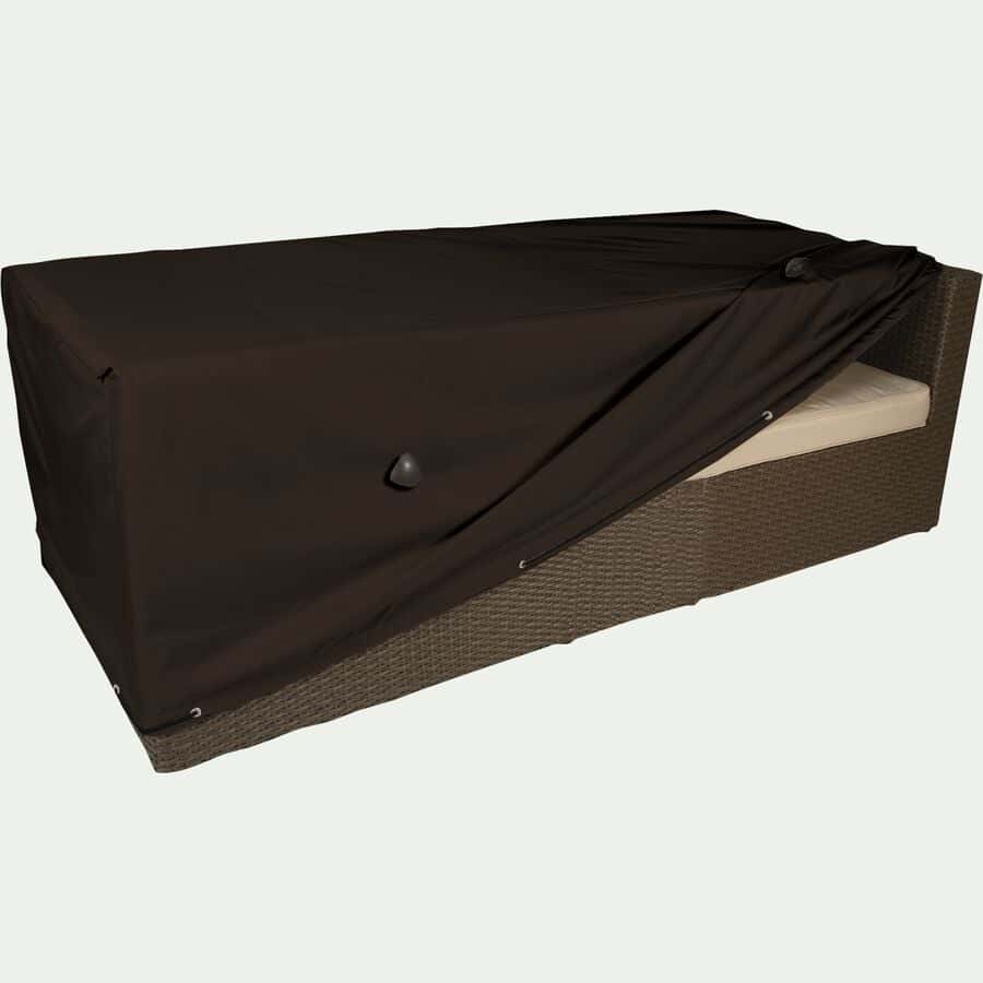 Housse de protection pour parasol déporté - noir - (L45x4