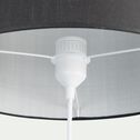 Pied de lampe à poser - blanc H41cm-NANS