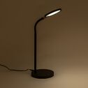 Lampe de bureau avec variateur H31,50cm - noir-SOLAR