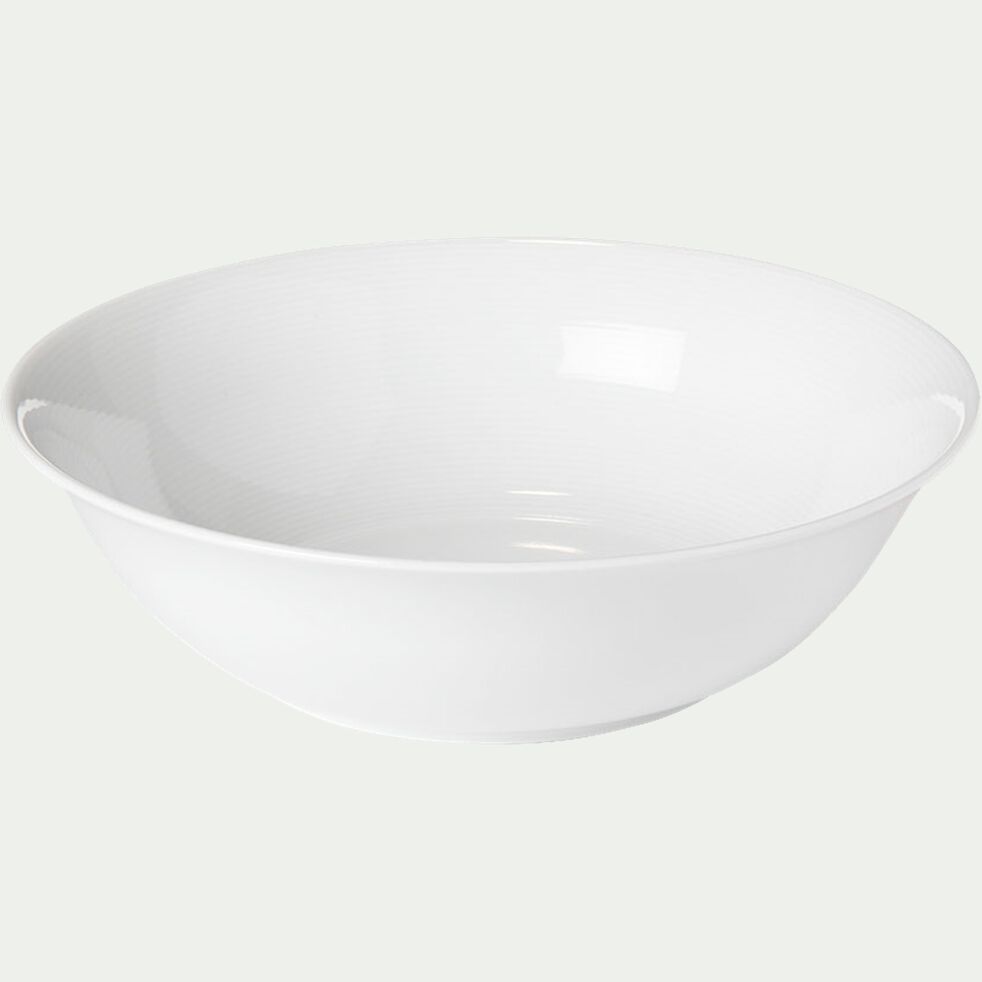 Saladier en porcelaine qualité hôtelière D23cm - blanc-ETO