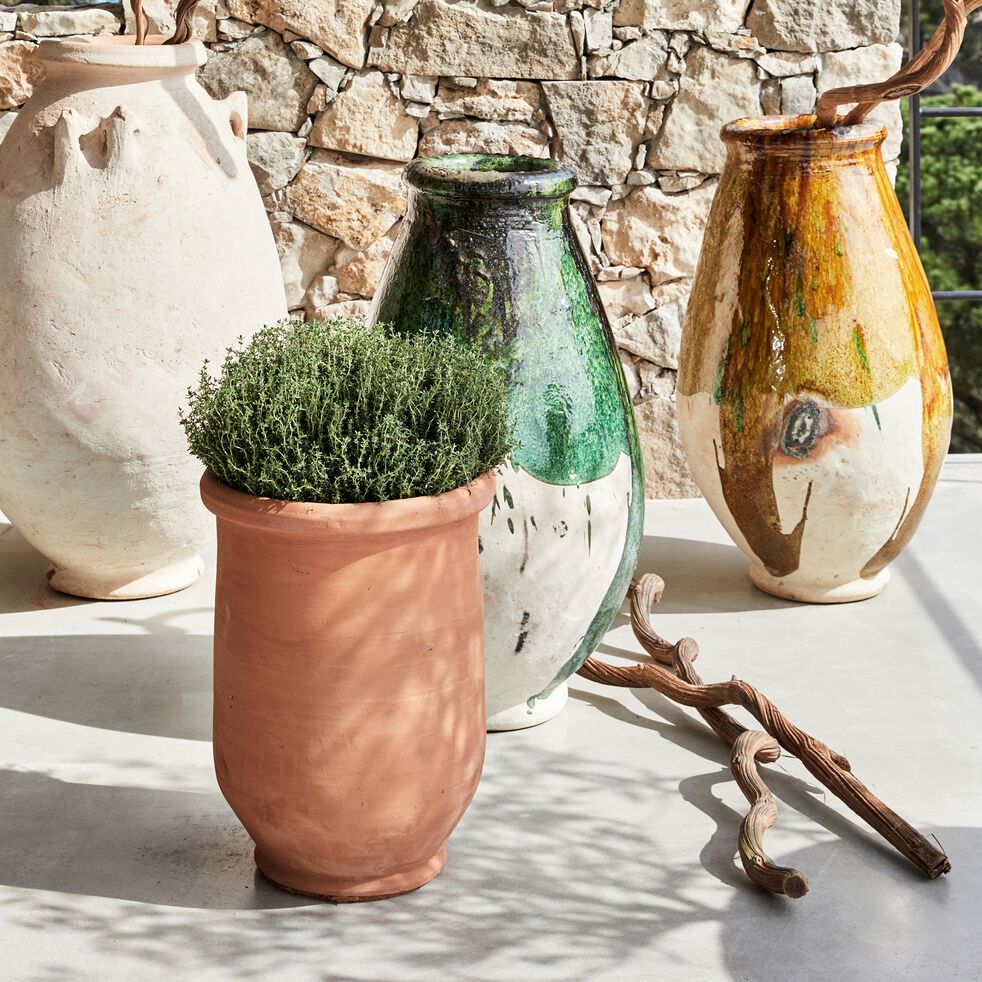 Pot pour plantes d'intérieur design Alinéa - Cuivre