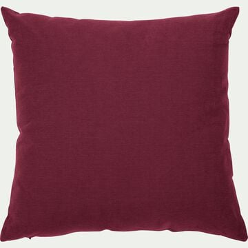 Coussin en coton 40x40cm - rouge sumac-CALANQUES