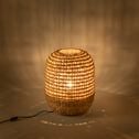 Lampe en rotin H50cm - naturel-VENACO