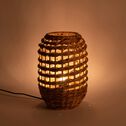Lampe en rotin - naturel D20xH30cm-VENACO
