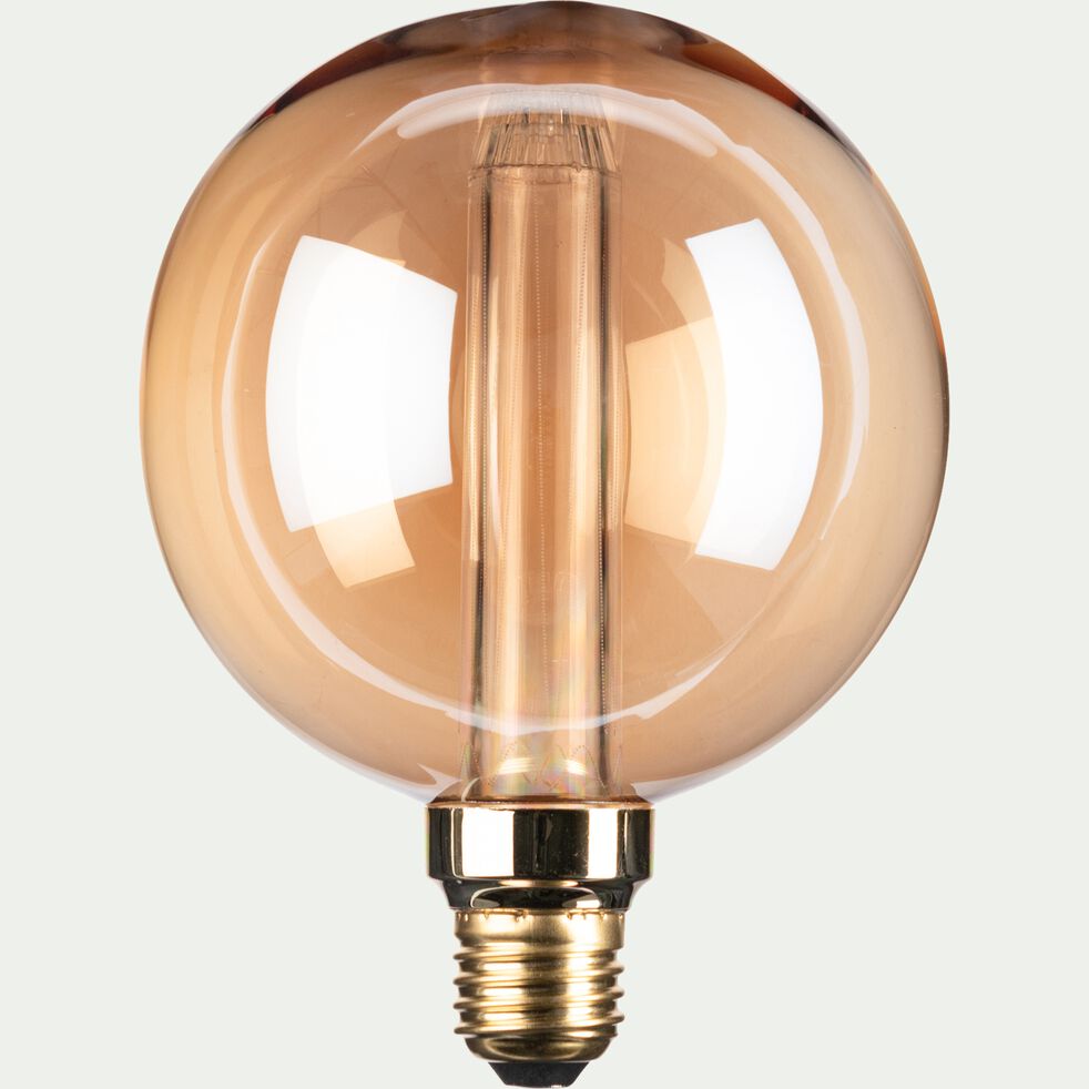 Ampoule LED déco rivière - ambre D12,5cm-BIJOUX
